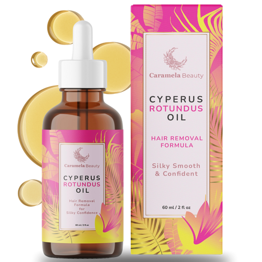 Cyperus Rotundus Oil for Natural Permanent Hair Reduction